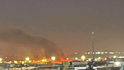هجوم ثانٍ يستهدف القوات الأمريكية في مطار أربيل (صور)