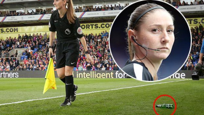 بسبب ساقي مساعدة الحكم.. التلفزيون الإيراني يقطع بث مباراة بالدوري الإنكليزي 100 مرة!