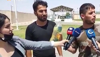 وفاة اللاجئ الإيراني الذي أحرق نفسه في أربيل