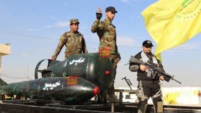 ميليشيا إيرانية في سوريا تموه مقراتها هربا من ضربات التحالف (فيديو)