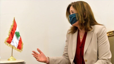 سفيرة واشنطن في بيروت تحذر من انزلاق لبنان إلى "كارثة"