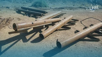 ميـليــشيا "فاطميون" تصنع منصات لإطلاق الصواريـخ شرق الرقة