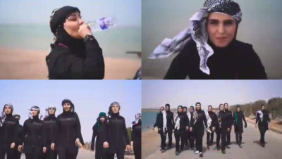 إيران توقف مدربتي كمال أجسام عن العمل (فيديو)