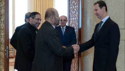 وزير إيراني يلتقي بشار الأسد