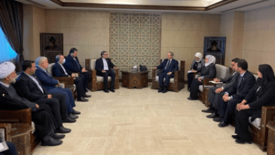 بعد "الوفد العربي".. وفد من البرلمان الإيراني يزور دمشق