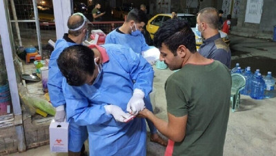 العراق.. أرقام غير مسبوقة لأعداد المصابين بكورونا