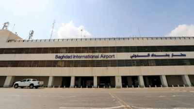 العراق.. صاروخ يستهدف محيط مطار بغداد
