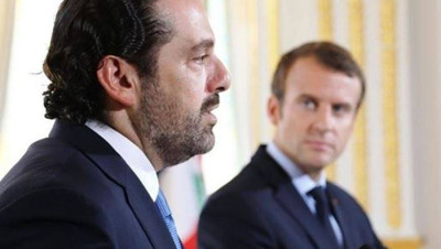 الحريري وماكرون يبحثان صعوبات تشكيل الحكومة اللبنانية في الإليزيه