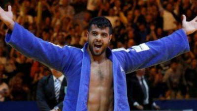 فوز لاعب جودو إيراني في أولى مبارياته بإسرائيل