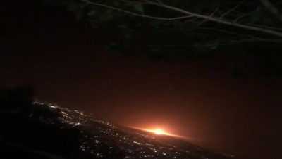 إيـران.. انفجار ضخم في موقع عسكري شرق طهران