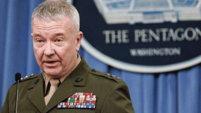 ماكنزي: إيران كثفت من هجماتها الصاروخية ضد قواتنا في العراق