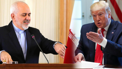 ظريف يصل "بياريتز" وترامب يرفض التعليق