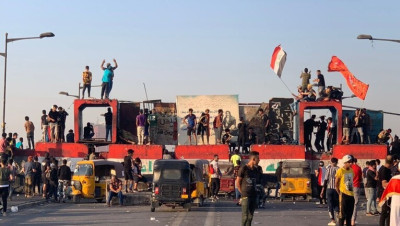 العراق.. مظاهرات طلابية في مدن جنوبية دعما لـ"ثورة أكتوبر"