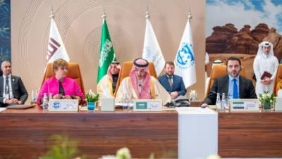 بمشاركة "الشيباني" .. "مؤتمر العلا" يدعو لتوحيد الجهود لدعم التعافي الاقتصادي في سوريا