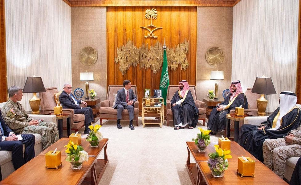 إسبر: واشنطن ملتزمة بمساعدة السعودية في ظل أنشطة إيران