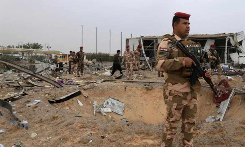 "أبو علي العـسكري" يرفض قصف القوات الأمريكية ويهدد واشنطن بـ"ردٍ قاسٍ"