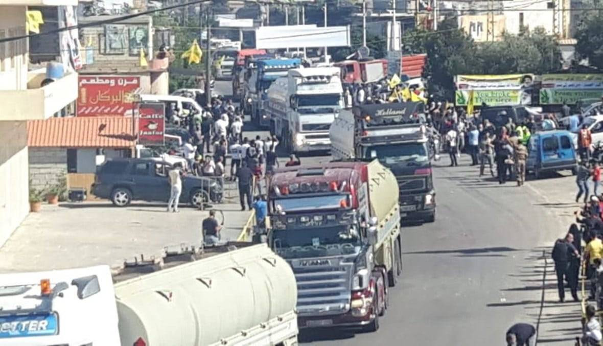 "حــزب الله" يعلن وصول باخرة وقود إيرانية جديدة إلى سوريا