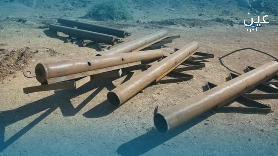 ميـليــشيا "فاطميون" تصنع منصات لإطلاق الصواريـخ شرق الرقة