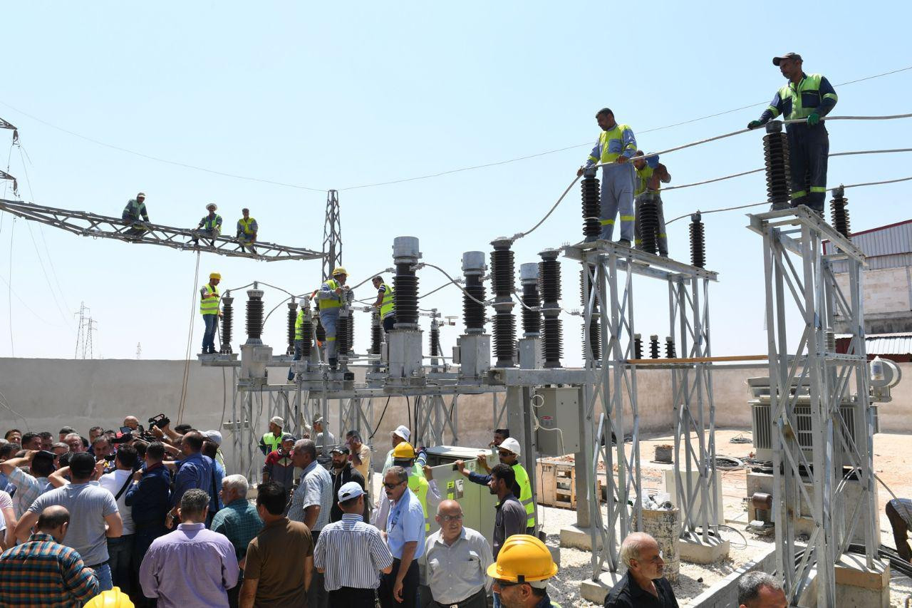 محطة كهرباء "هدية" إيران لمعقل ميليشياتها شمال سوريا
