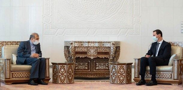 مساعد ظريف يلتقي الأسد قبيل اجتماعات اللجنة الدستورية