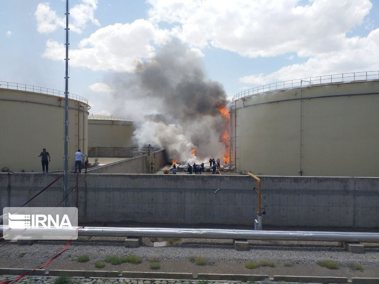 إيـران.. انفجار جديد يضرب منطقة صناعية قرب طهران