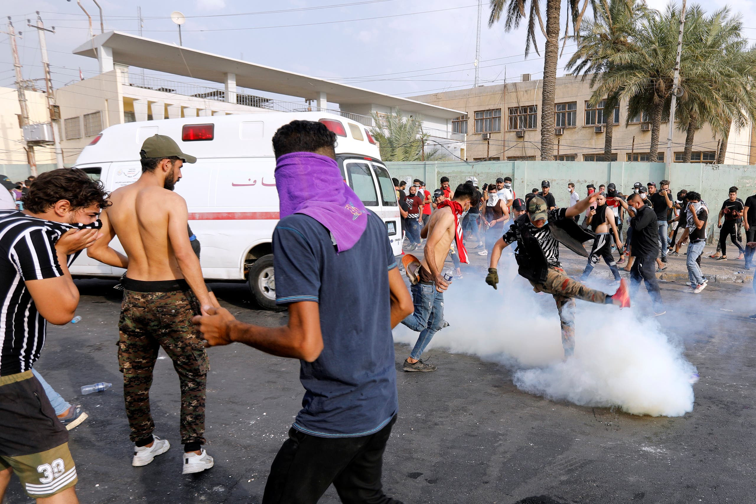 قوات الأمن العراقية تواصل قتل المتظاهرين السلميين بعد تجدد المظاهرات