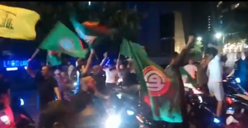 زعران "حزب الله" يتحركون لمواجهة ثورة اللبنانيين والجيش يتدخل