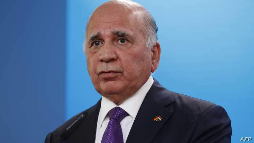 وزير الخارجية العراقي يصف "المقاومين" بـ"الإرهابيين"