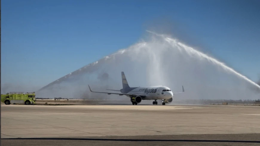 وصول أولى رحلات "فلاي أديل" السعودية إلى مطار دمشق الدولي