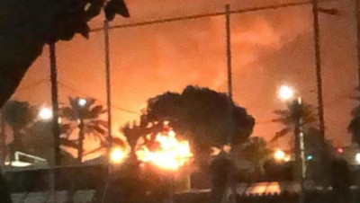 السعودية تسيطر على حريقين بمنشأتين نفطيتين وميليشيا الحوثي تتبنى