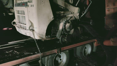 مجموعة مجهولة تتبنى هجوما على آليات أمريكية في معبر "جريشان" بالبصرة (صور)