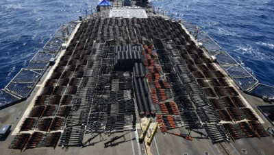 طهران تنفي صلتها بشحنة الأسلحة المصادرة في بحر العرب