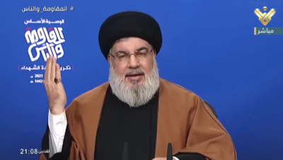 "قناة المـنار" تعلن عن ظهور قريب لـ"حسن نصرالله"