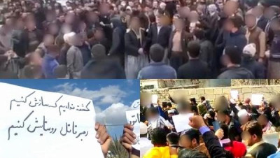 مظاهرات في زهدان وسنندج تهتف "الموت لخامنئي"