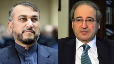 مباحثات هاتفية بين وزيري خارجية إيران ونظام الأسد وموقع معارض يكشف موعد الاجتماع الرباعي