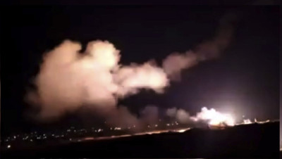 إسرائيل تجدد قصف مواقع لـ"حـزب الله" غرب دمشق