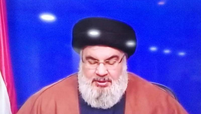 لبنان.. "نصرالله" يهاجم واشنطن ويخوّن الحراك