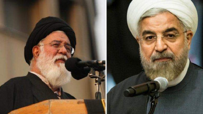 ممثل خامنئي يهاجم روحاني