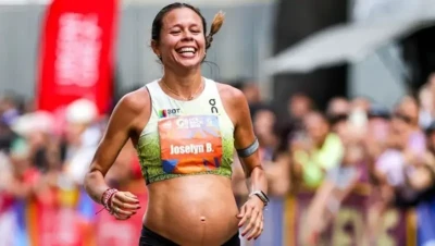 حامل في الشهر السابع.. عداءة فنزويلية تذهل الجميع بإكمال سباق 10 كيلومترات