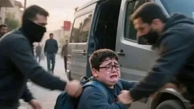 مشهد أغضب السوريين.. خطف طفل من أمام مدرسته والأمن يحقق