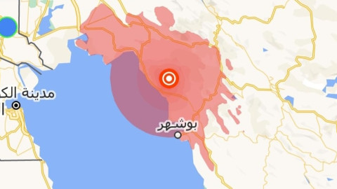 زلزال بقوة 5.9 يضرب محافظة بوش...