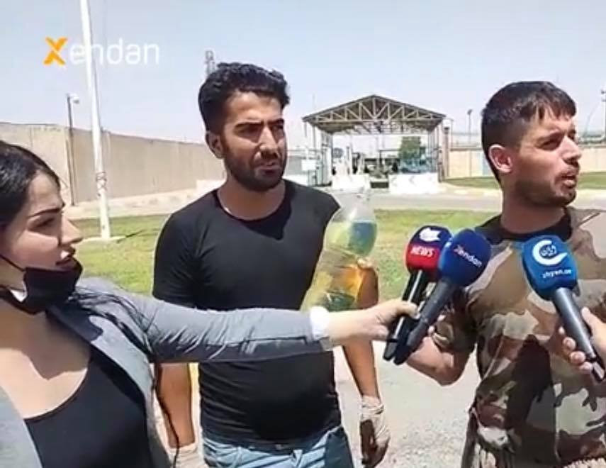 وفاة اللاجئ الإيراني الذي أحرق نفسه في أربيل