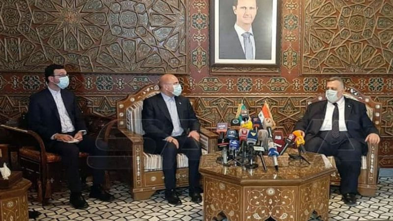 رئيس البرلمان الإيراني في سوريا لتوقيع اتفاقيات اقتصادية وسياسية وثقافية