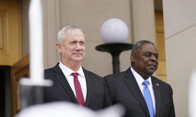 "غانتس" لـ"أوستن": جاهزون لكل سيناريو وسنستمر بالعمل ضد "حــزب الله" ووكلائه