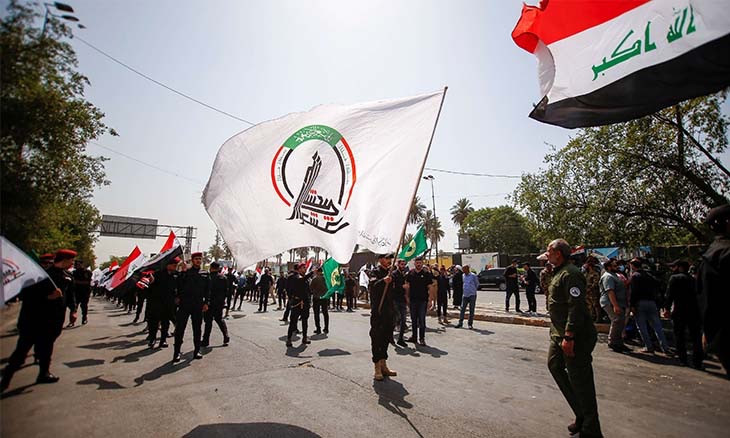 مسلحو الميليشيات الإيرانية يهاجمون بالرصاص متظاهرين عراقيين في الكوت (فيديو)