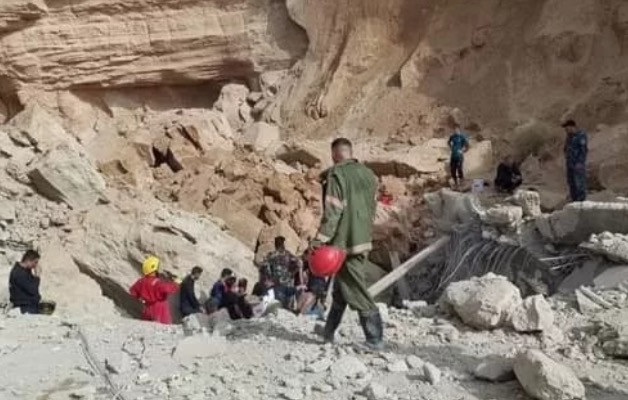 الكشف عن أسباب انهيار التلة الترابية على زوار مرقد شيعي في كربلاء