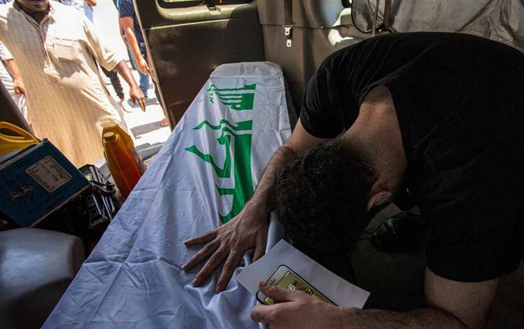 مفوضية حقوق الإنسان تطالب الكاظمي بالتصدي بحزم لظاهرة اغتيال الناشطين