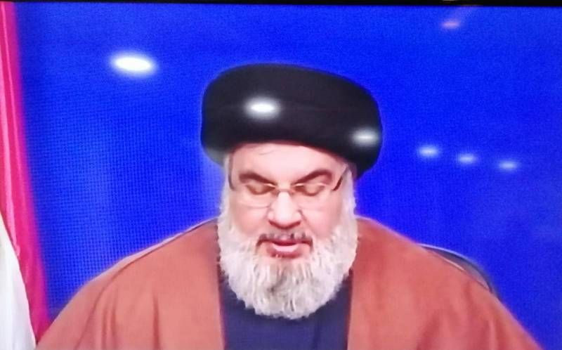 لبنان.. "نصرالله" يهاجم واشنطن ويخوّن الحراك