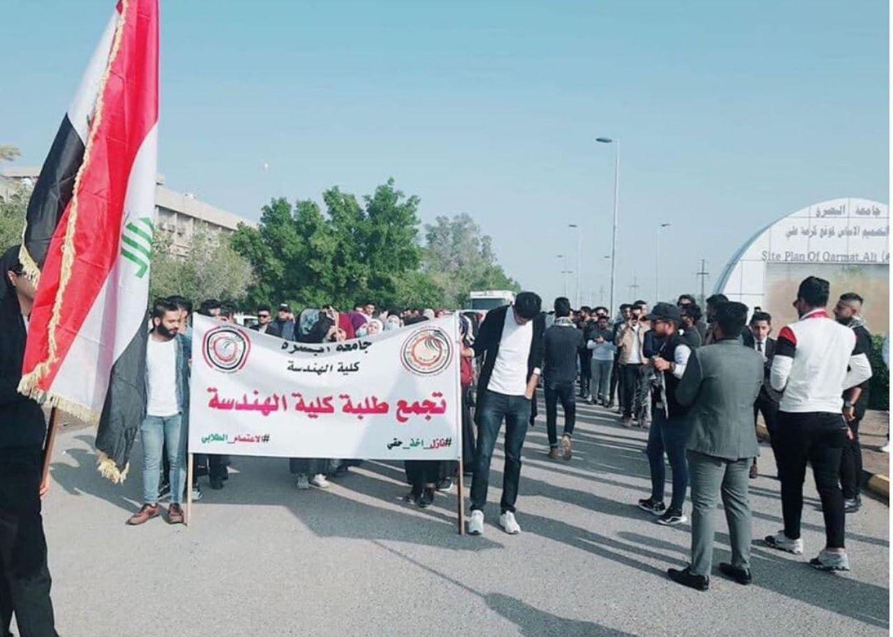 العراق.. النشطاء بمرمى نيران الميليشيات وطلاب الجامعات بالساحات دعما للمتظاهرين