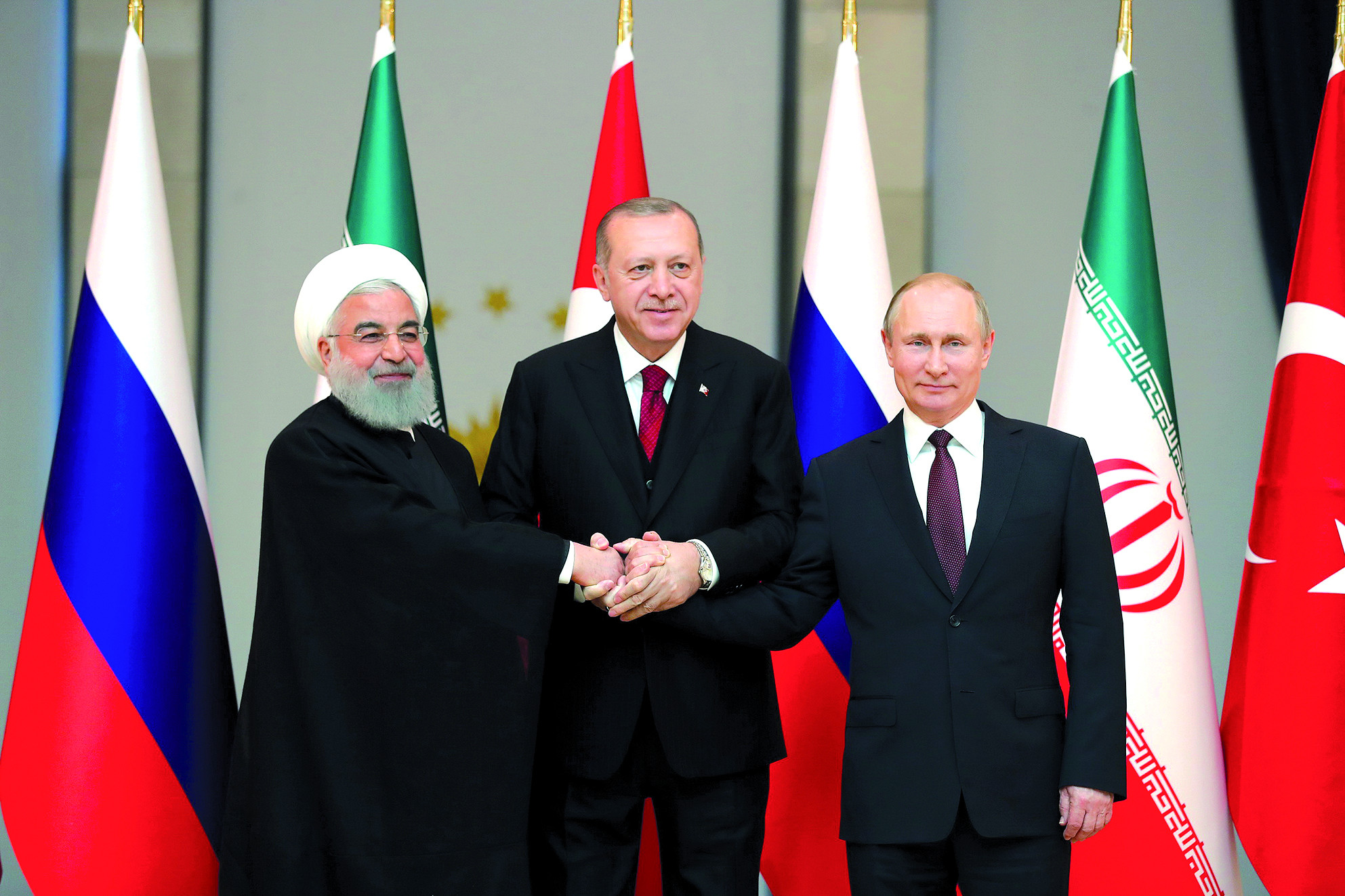 قمة "تركية روسية إيرانية" بأنقرة لبحث تطورات إدلب السورية